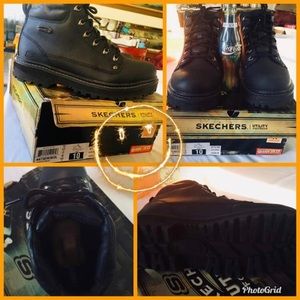 Black boots(only worn once)